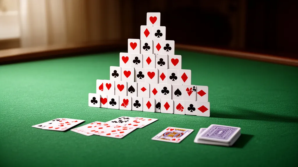 free pyramid solitaire old version