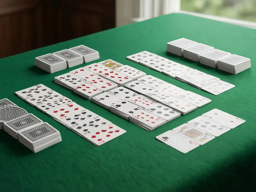 freecell green felt