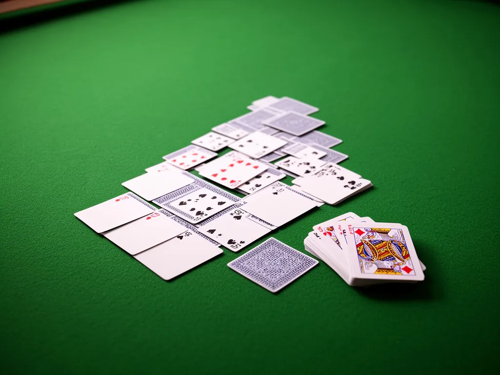 how to play pyramid solitaire