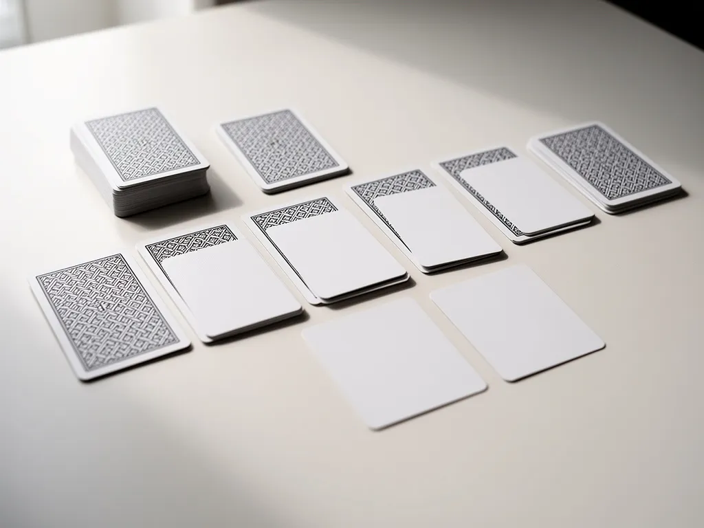 klondike solitaire setup instructions