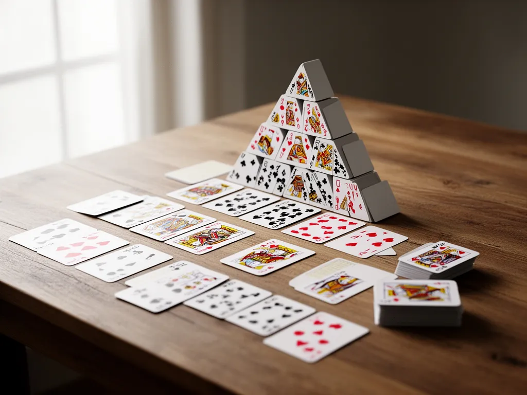 pyramid solitaire card game