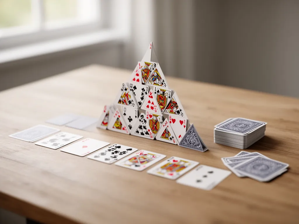 pyramid solitaire rules for stock deck