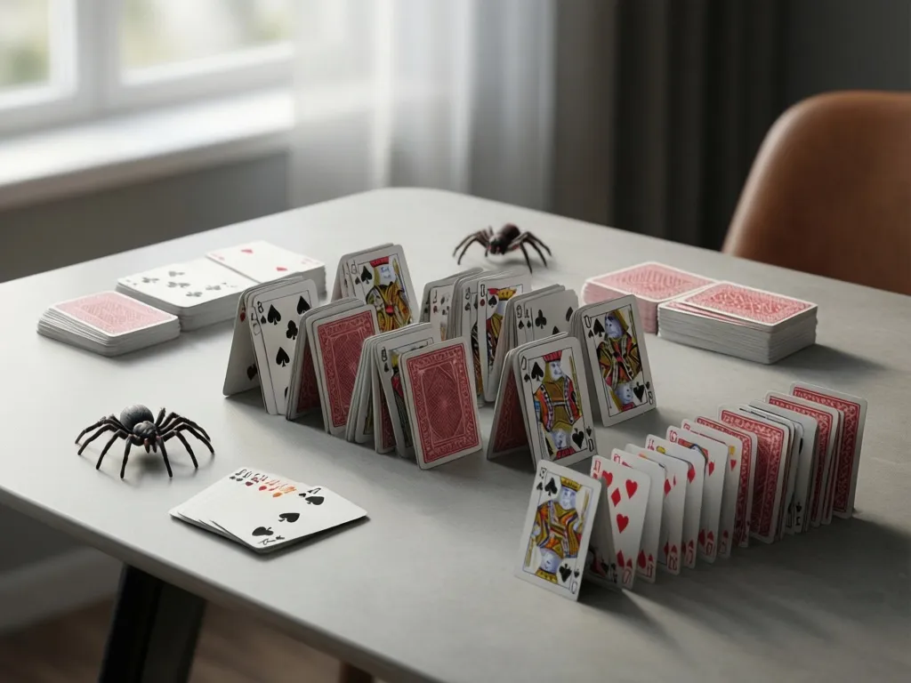 spider solitaire game