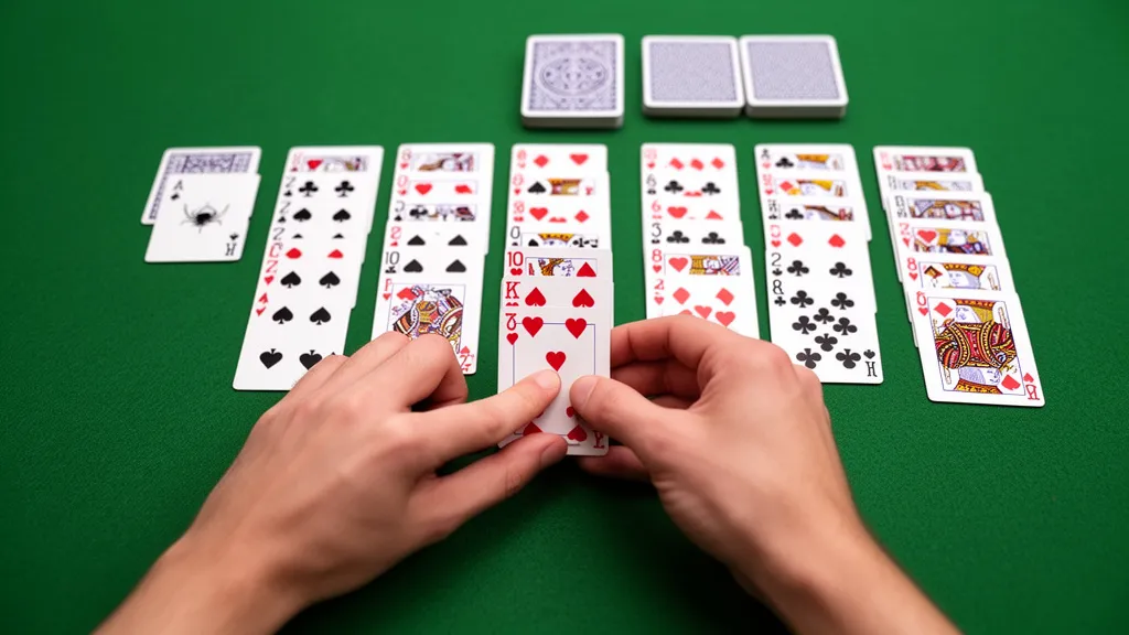 spider solitaire gameplay