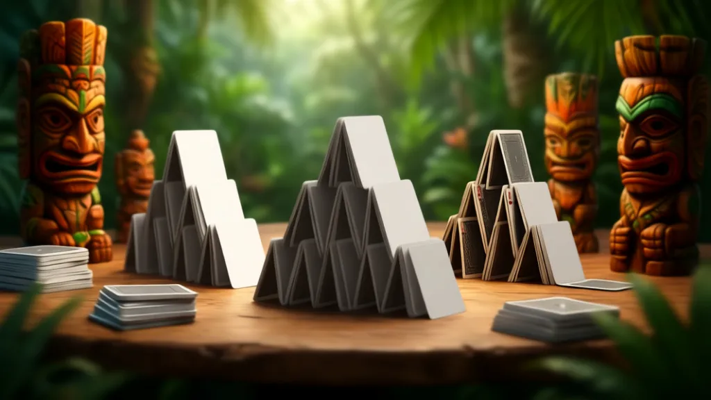 tiki solitaire tripeaks