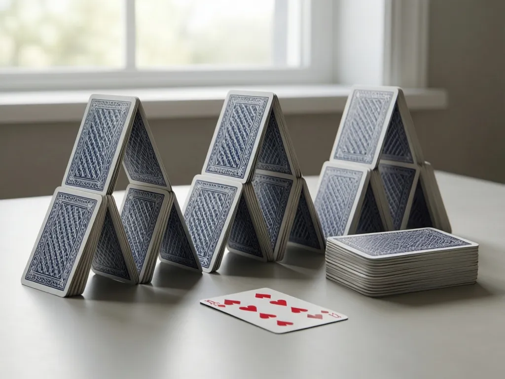 tripeaks solitaire layout and setup